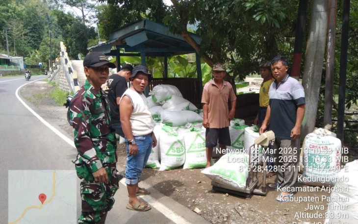 Penyerapan gabah petani desa binaan 