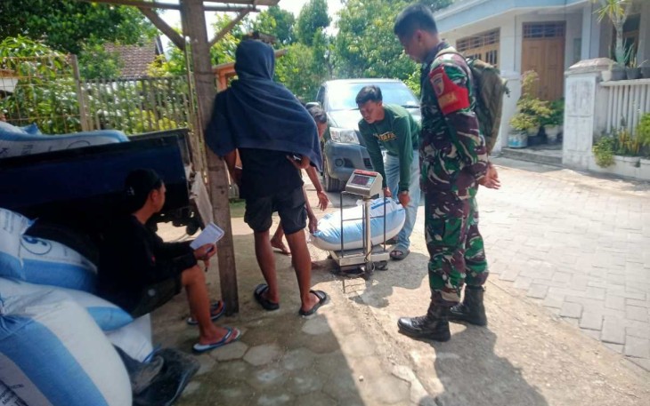 Penyerapan gabah petani desa binaan 