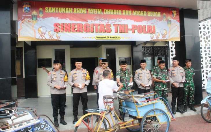 Dandim 0806/Trenggalek Letkol Czi Yudo Aji Susanto