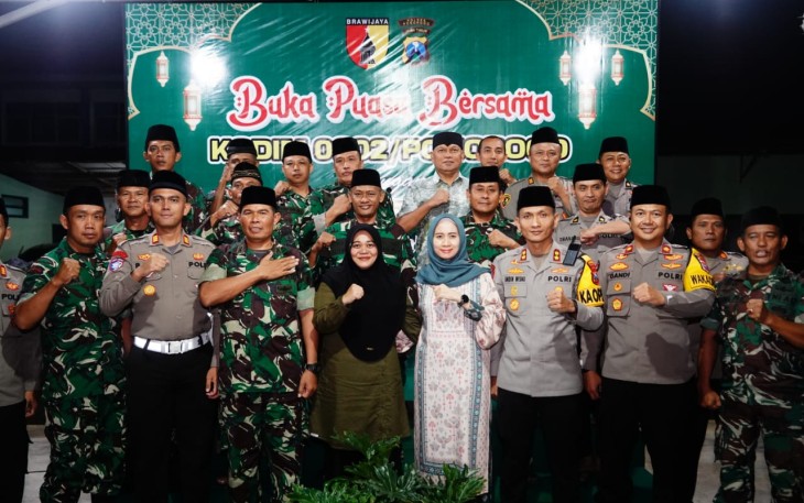 Buka puasa bersama di Kodim 0802/Ponorogo 