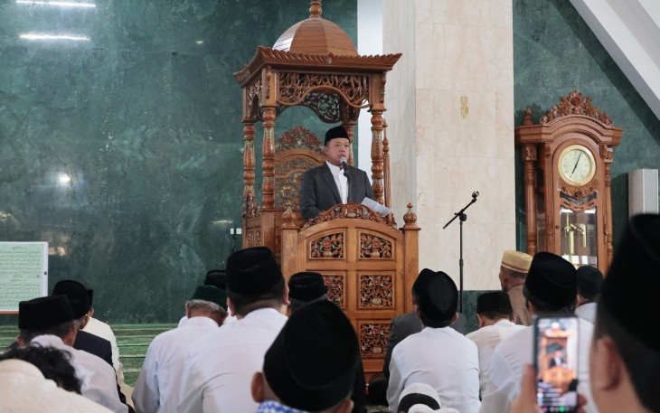 Jadi Khatib Salat Idul Fitri 1446 H, Menteri Nusron Bahas Tiga Pesan Usai Ramadan 