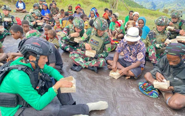 Berbagi kebahagiaan nuansa Idul Fitri 