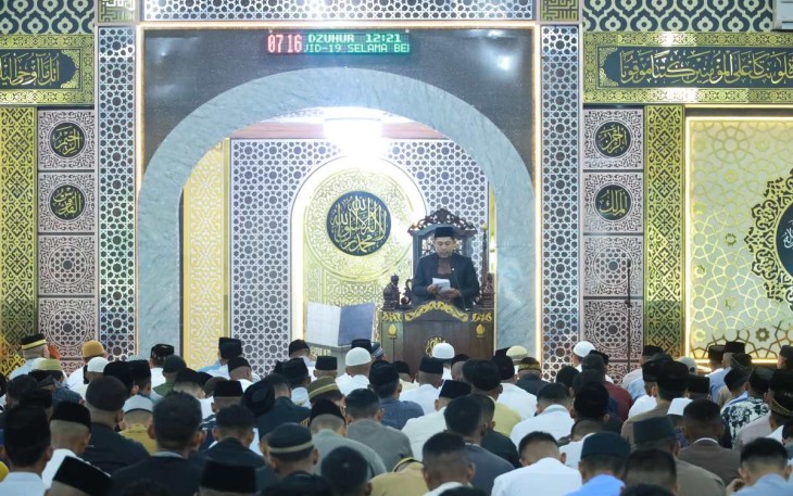 Salat Idul Fitri di Koarmada III Sorong