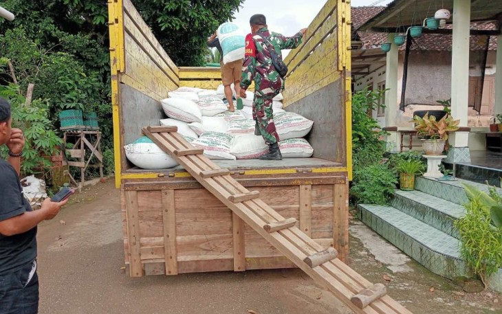 Penyerapan gabah petani desa binaan 