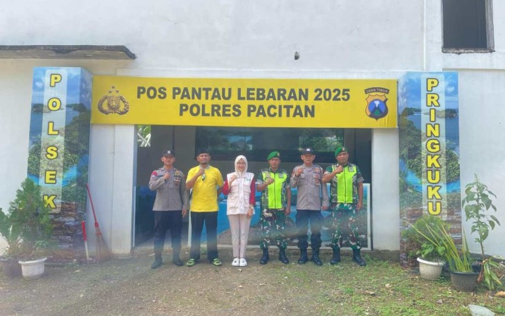 Pos pantau lebaran di wilayah desa binaan 