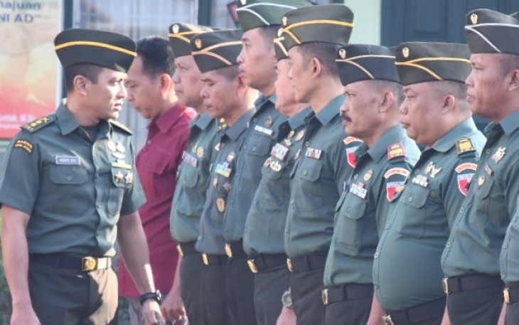 Kasipers Rem 081/DSJ Letkol Inf Heru Dwi Santoso berterima kasih kepada mereka yang dinilainya telah melaksanakan cuti dengan baik