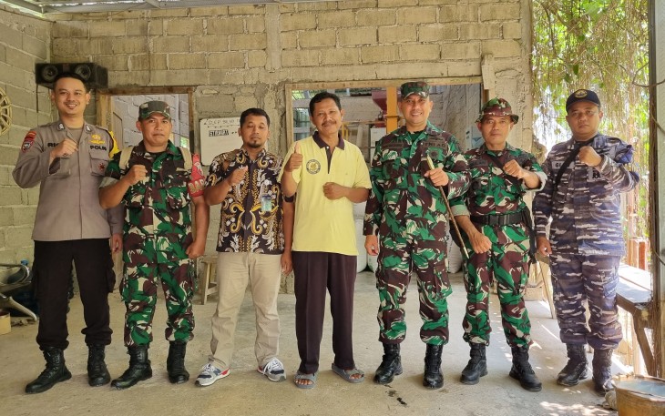 Komitmen TNI Bersama Bulog Sukseskan Hanpangan Nasional di Pacitan