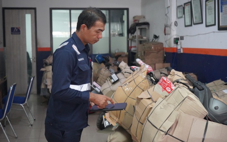 Usai Libur Lebaran KAI Logistik Catat Peningkatan Pengiriman Sepeda Motor