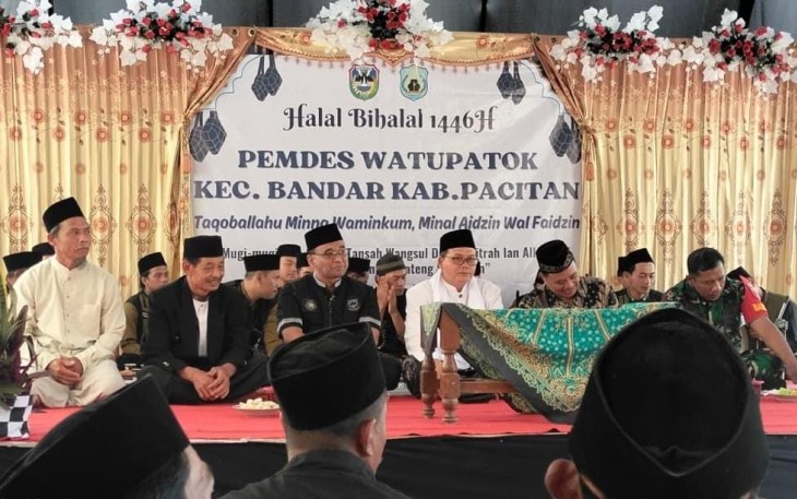 Halalbihalal bersama warga desa binaan 
