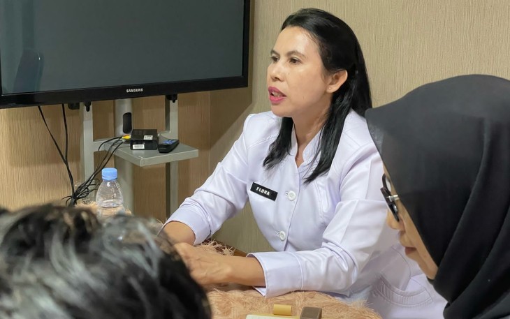 Kakanwil KemenHAM Sumut-Kepri Saat Pimpin Rapat