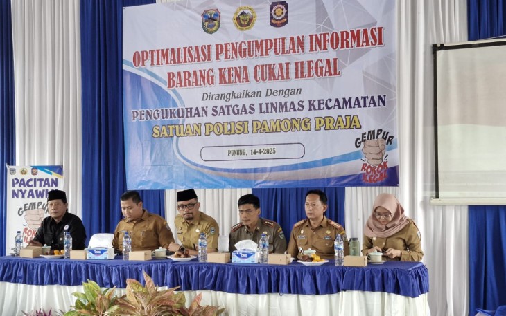 Peran TNI Dalam Optimalisasi Barang Cukai Ilegal Diwilayah Pacitan