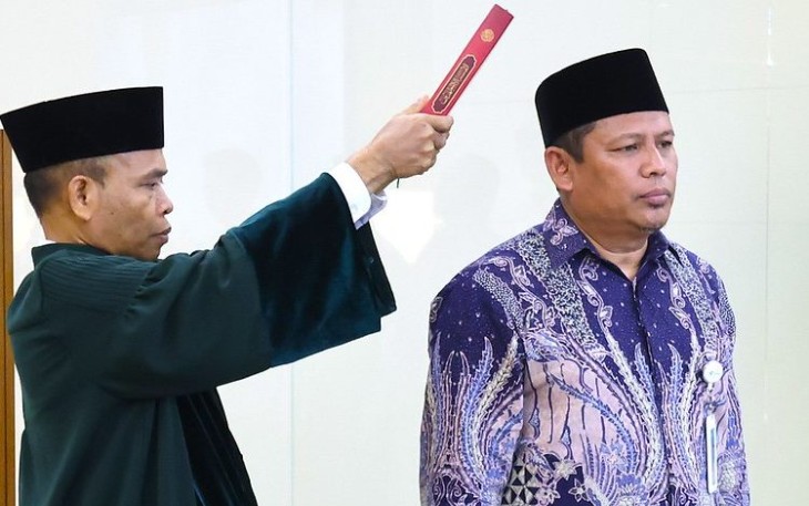 Menteri Kesehatan (Menkes), Budi Gunadi Sadikin, secara resmi melantik Sardi sebagai Inspektur Investigasi Kementerian Kesehatan pada Selasa (15/4)
