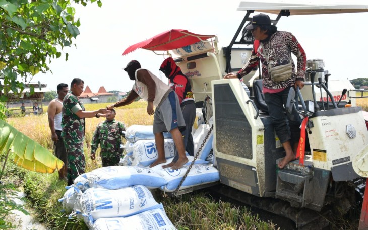 Komandan Kodim 0802/Ponorogo Letkol Inf Dwi Soerjono juga kerap turun ke sawah untuk meninjau dan bertemu langsung dengan para petani serta para pengusaha atau tengkulak