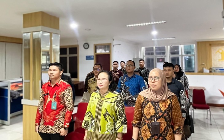 Jajaran KemenHAM Sumut-Kepri Ikuti Rapat Secara Daring 