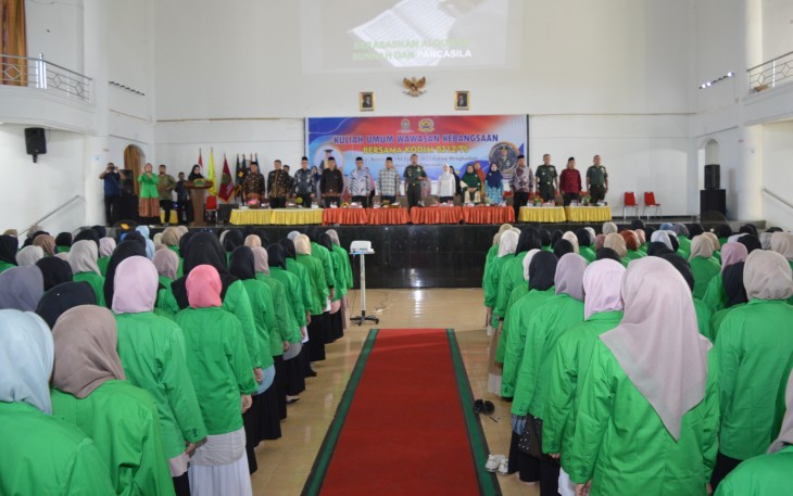 Dandim 0212/Tapanuli Selatan Menekankan Pentingnya Sinergi Antara TNI dan Mahasiswa, Kegiatan Berlangsung di UIN Syahada 