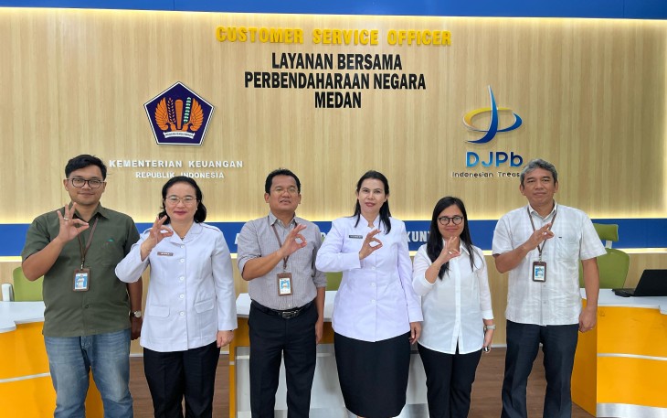 Kakanwil KemenHAM Sumut Laksankan Kunjungan Kerja ke KPPN Medan 