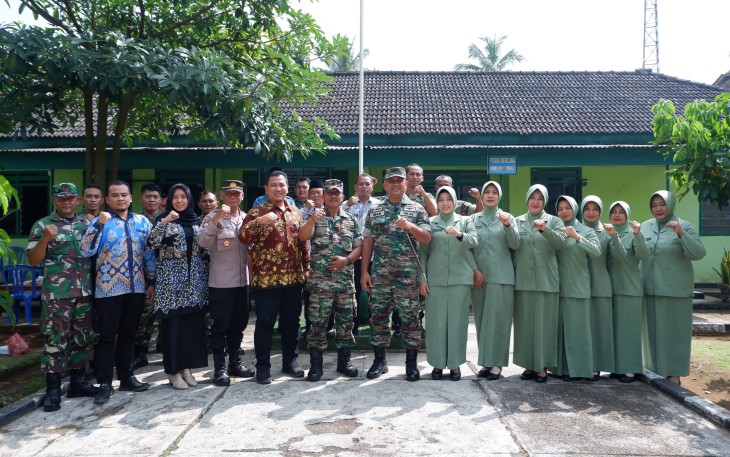 Pesan Dandim Pacitan Saat Kunker Di Koramil: Kodim Terbuka 1x24 jam Jika Ada Permasalahan