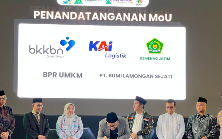 KAI Logistik Teken MoU dengan GP Ansor Jatim