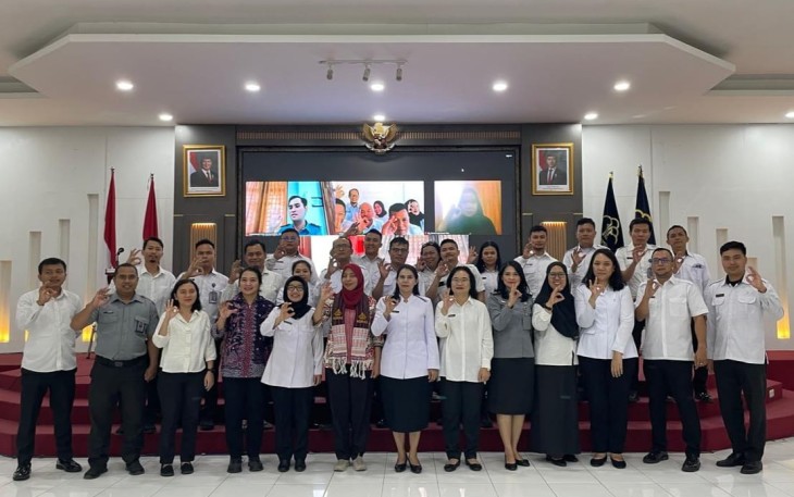 KemenHAM Sumut-Kepri Berikan Penguatan kepada Jajaran.