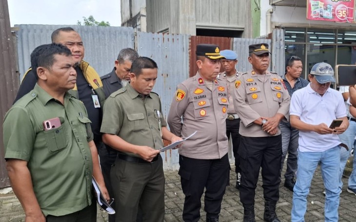 Sita eksekusi tanah di Medan Deli