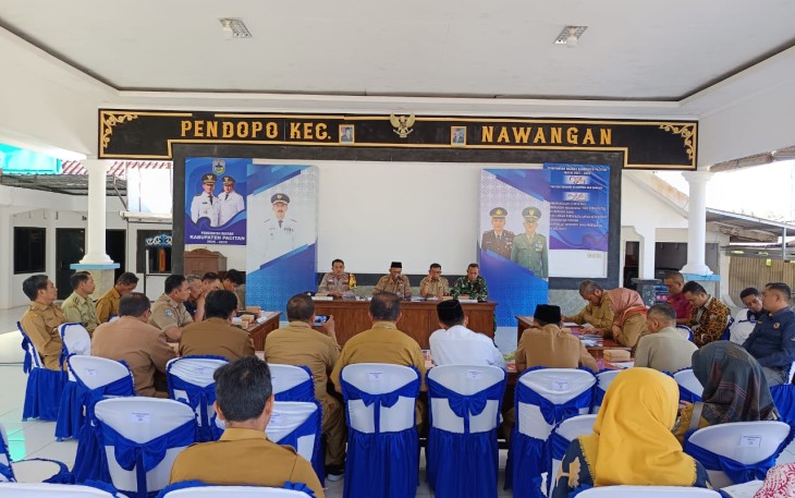 Rakor lintas sektoral di wilayah desa binaan 