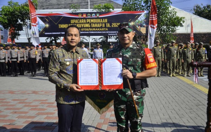 Dandim 0735/Surakarta Letkol Inf Fictor J Situmorang 