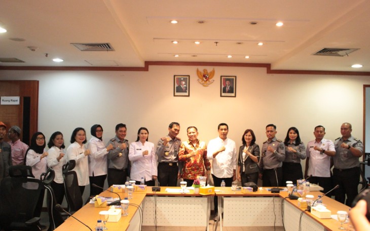 Poto Bersama Usai RDP Dilakukan Oleh Direktorat Jenderal Imigrasi Sumut Bersama Komisi A DPRD Sumatera Utara.