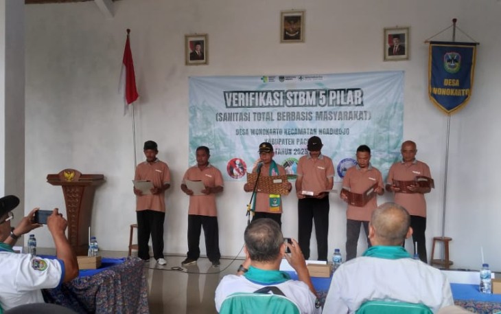 TNI Siap Bantu Program Eratkan 5 Pilar Di Wilayah Ngadirojo