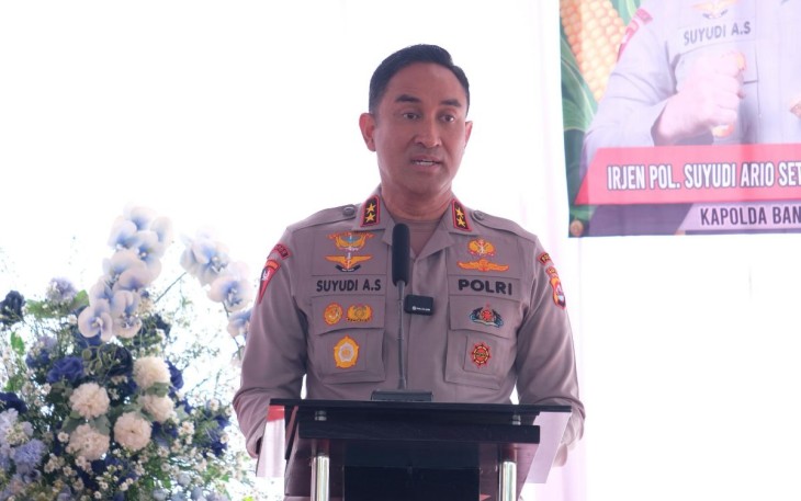 Kapolda Banten Irjen Pol Suyudi Ario Seto