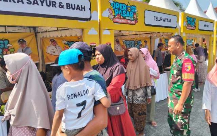 Operasi pasar murah di wilayah desa binaan 