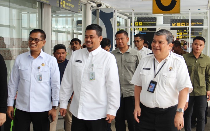 Keimigrasian Terima Kunjungan Gubsu Dalam Rangka Peninjauan Langsung  Fasilitas Layanan Keimigrasian Diikuti Kehadiran Staf Khusus Menteri Imipas Bidang Komunikasi dan Media