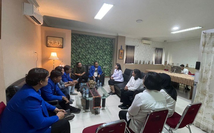 Kementerian HAM Sumut Terima Audiensi GAMKI.