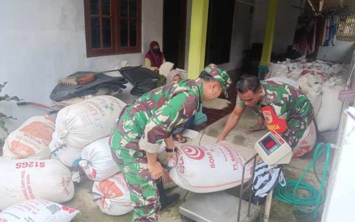 Penyerapan gabah petani desa binaan 