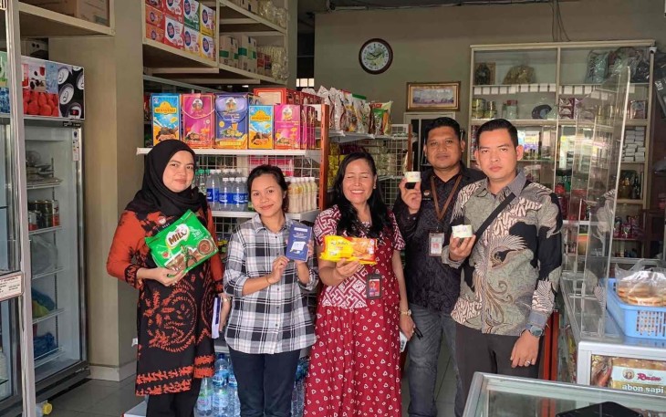 Tim KI Kementerian Hukum Sumut Beri Pemahaman Pelaku Usaha.