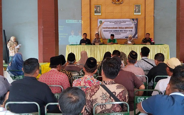 Pembentukan Kopdes Merah Putih di wilayah desa binaan 