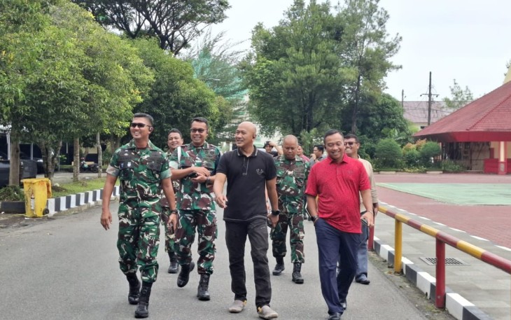 Pangdam Mengapresiasi Respon Cepat Kepolisian Melindungi Aparat Penegak Hukum di Lapangan.