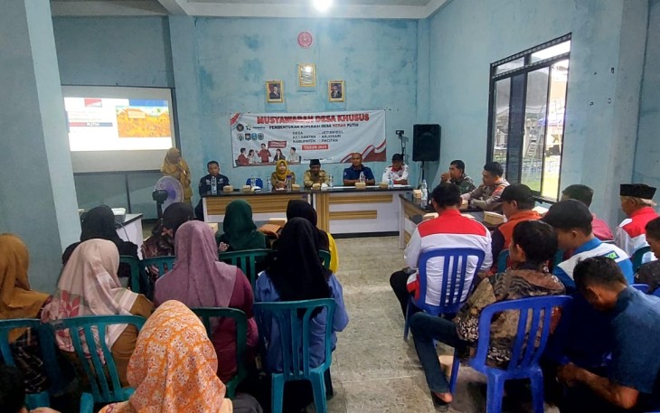 Pembentukan Kopdes Merah Putih di wilayah desa binaan 