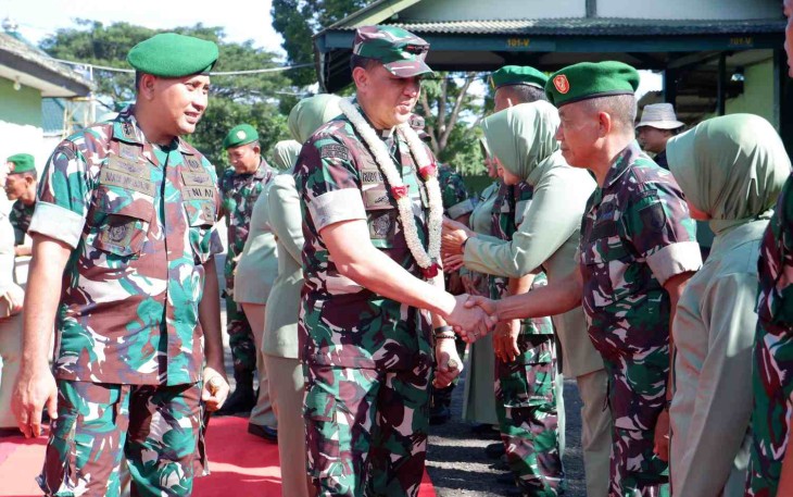 Pangdam V Brawijaya Mayjen TNI Rudy Saladin 