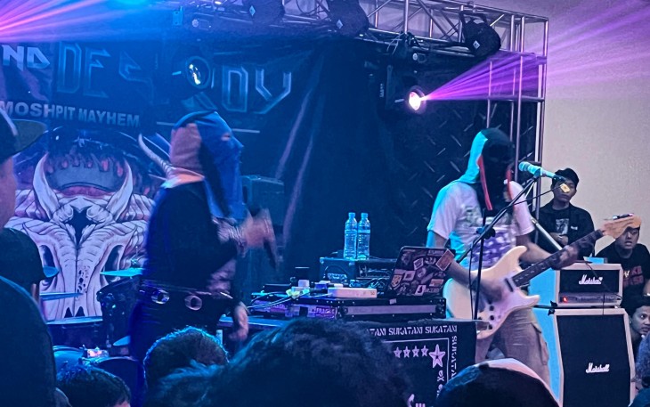 Band Sukatani Konser di Cepu Tanpa Lagu Bayar Bayar Bayar 