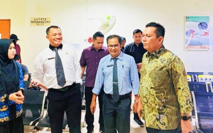 Gubernur Ansar Tinjau Langsung Progres Perbaikan AC Central di RSUD Raja Ahmad Tabib
