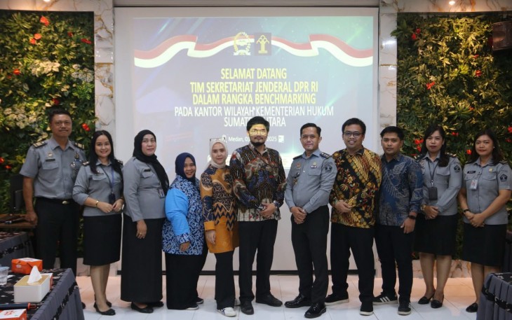 Kanwil Kemenkum Sumut Komitmen Wujudkan Wilayah Birokrasi Bersih dan Melayani.