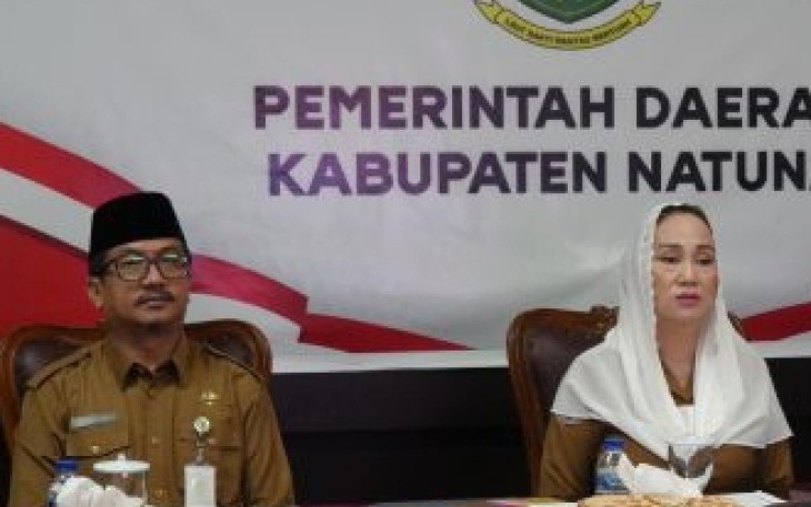 Bupati Natuna dan Sekda Gelar Musrembang RPJMD 2025-2029 Melalui Zoom Meeiting
