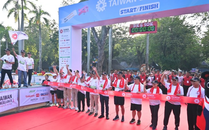 APTIKNAS Dukung Pelaksanaan Taiwan Excellence Happy Run di Tahun ke-10 