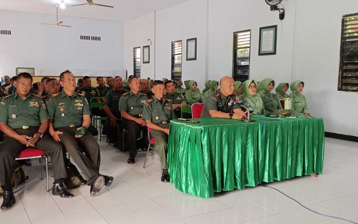 Vidcon jajaran Kodim 0806/Trenggalek 