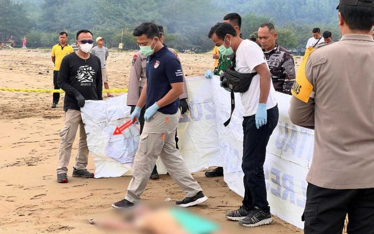 Penemuan mayat wanita di pantai Teleng Ria Pacitan