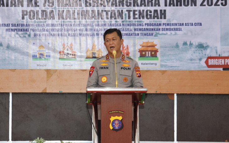 Kapolda Kalteng Irjen Pol Iwan Kurniawan, S.I.K., M.Si