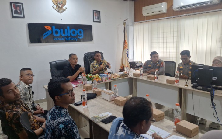 Polda Kalteng Kawal Rapat Koordinasi Penyerapan Jagung