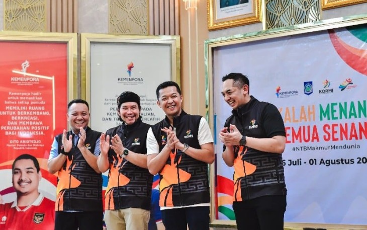 Kemenpora Dukung FORNAS VIII NTB 2025