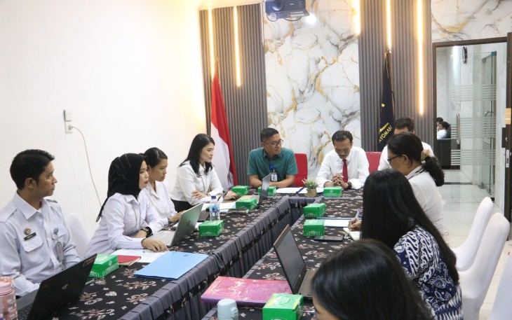 Kanwil Kemenkum Sumut Gelar Rapat Bersama Pemkab Karo