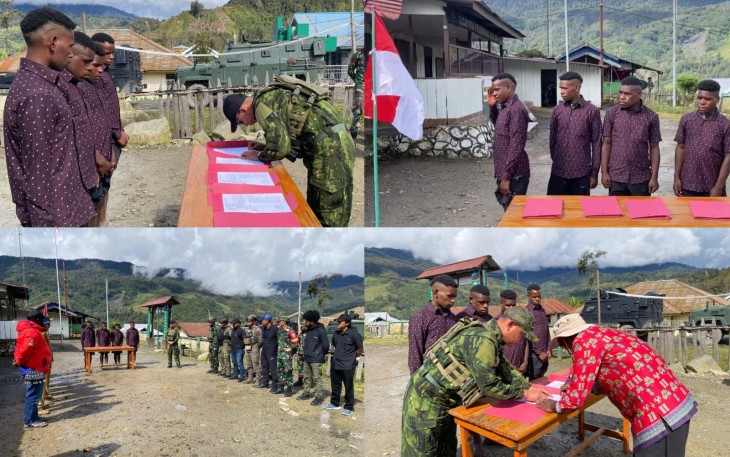 Empat Putra Papua Kembali ke Pelukan Ibu Pertiwi